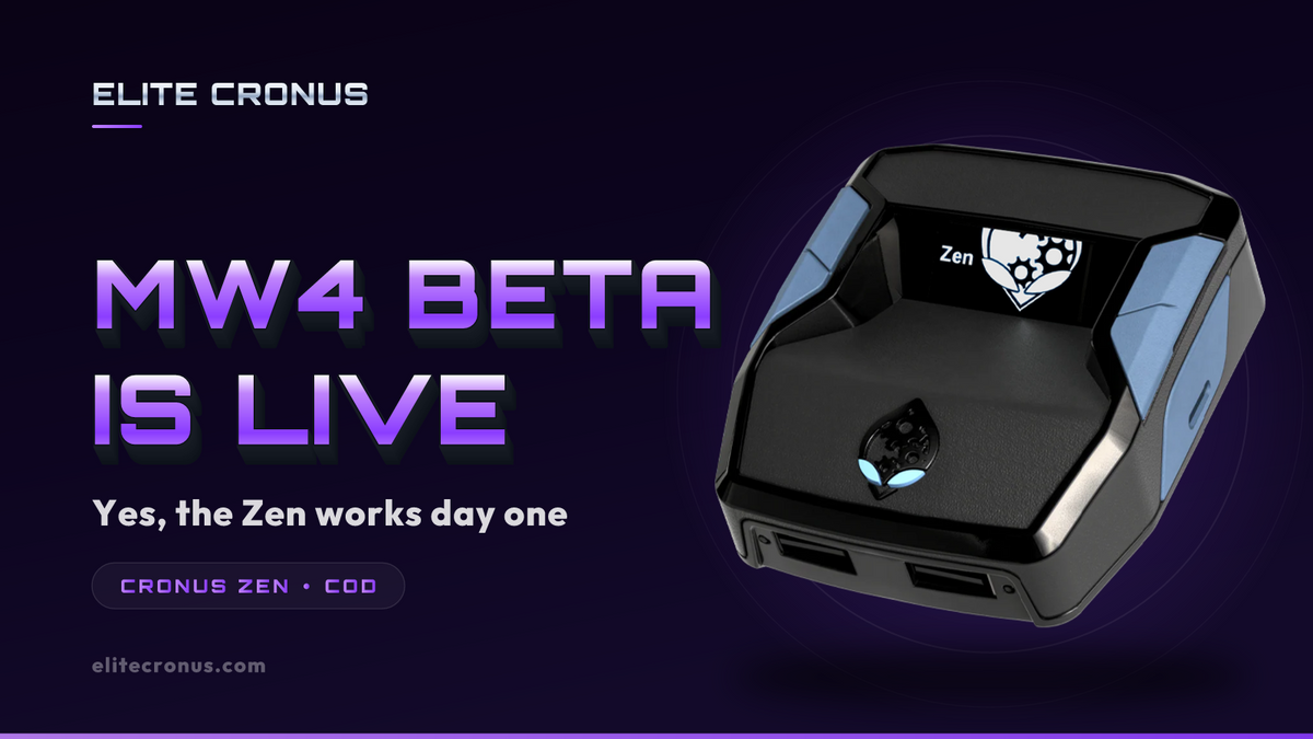 Does Cronus Zen Work in the MW4 Beta? Tested Day One (2026)